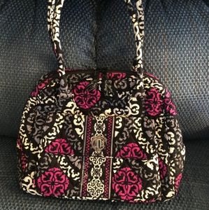 Vera Bradley Turn Lock Satchel - Canterberry Mag